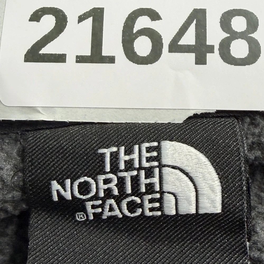 The North Face Cap Rock Fleece 1/4 Zip Pullover Mens Medium Gray Textured Lined
